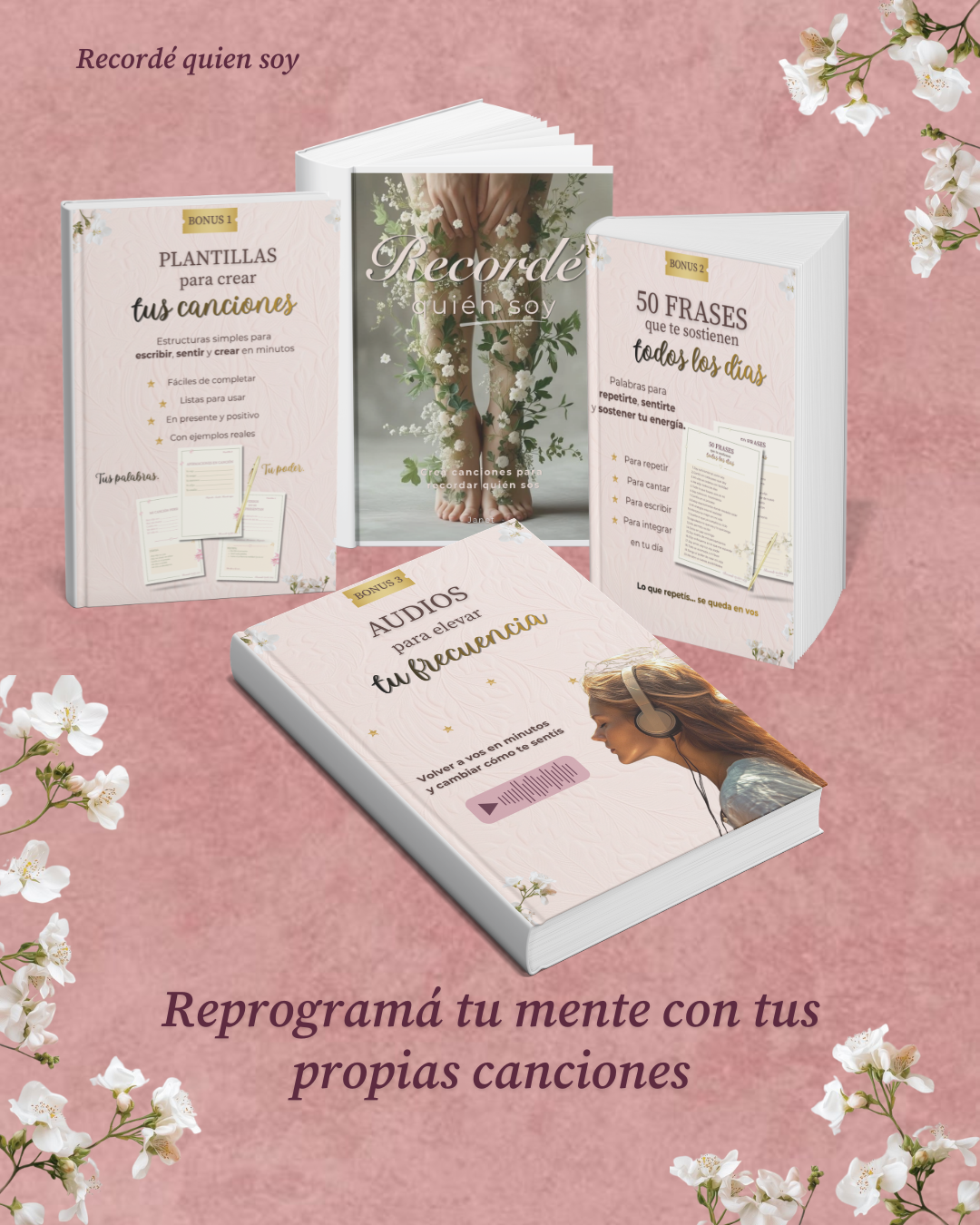 Reprogramá tu mente con  tus propias canciones